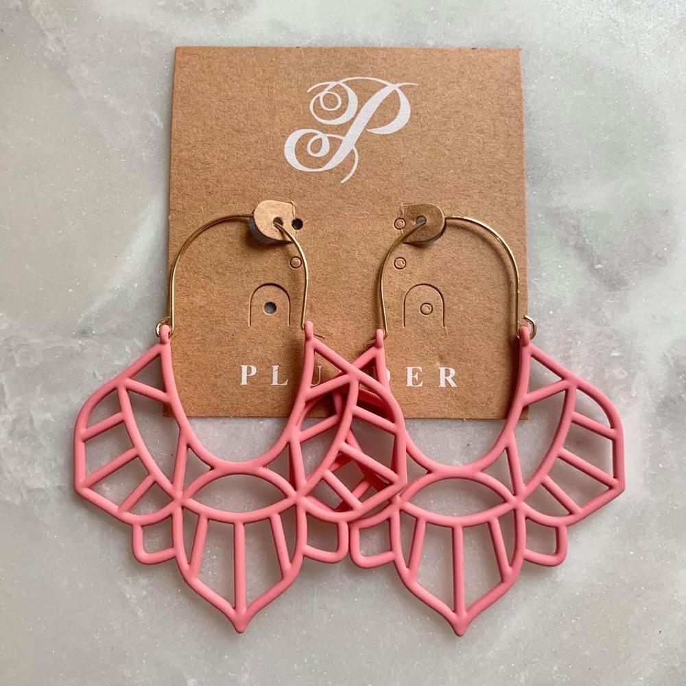 Pink Earrings